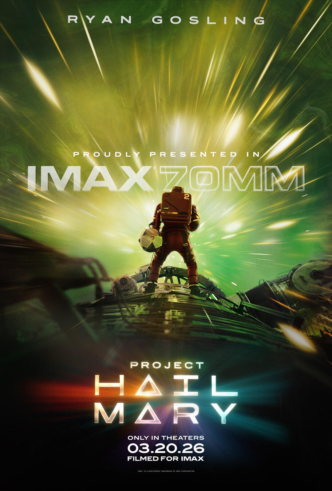 Project Hail Mary Early Access Screenings in IMAX 70MM (2026